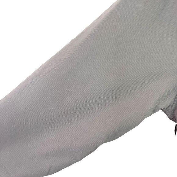 Majestic International Mens Robe Gray Size Small Medium Terry Wrap Belt Pockets - Picture 3 of 16